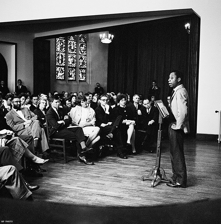 James Baldwin in Paris