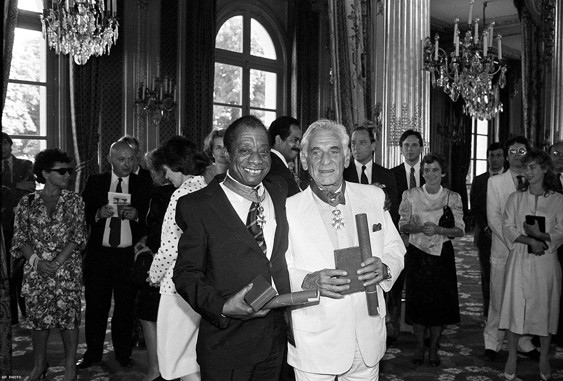 Baldwin and Leonard Bernstein