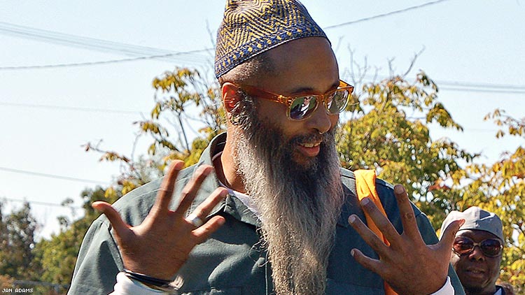 Dr. Ibrahim Farajajé at 2010 Berkeley Against Hate event