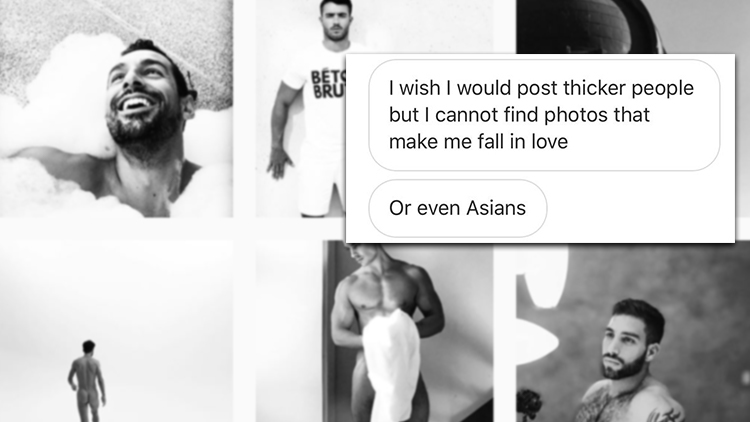 Only Fit White Men Are Beautiful—Or So This Popular Gay Instagram Account Believes
