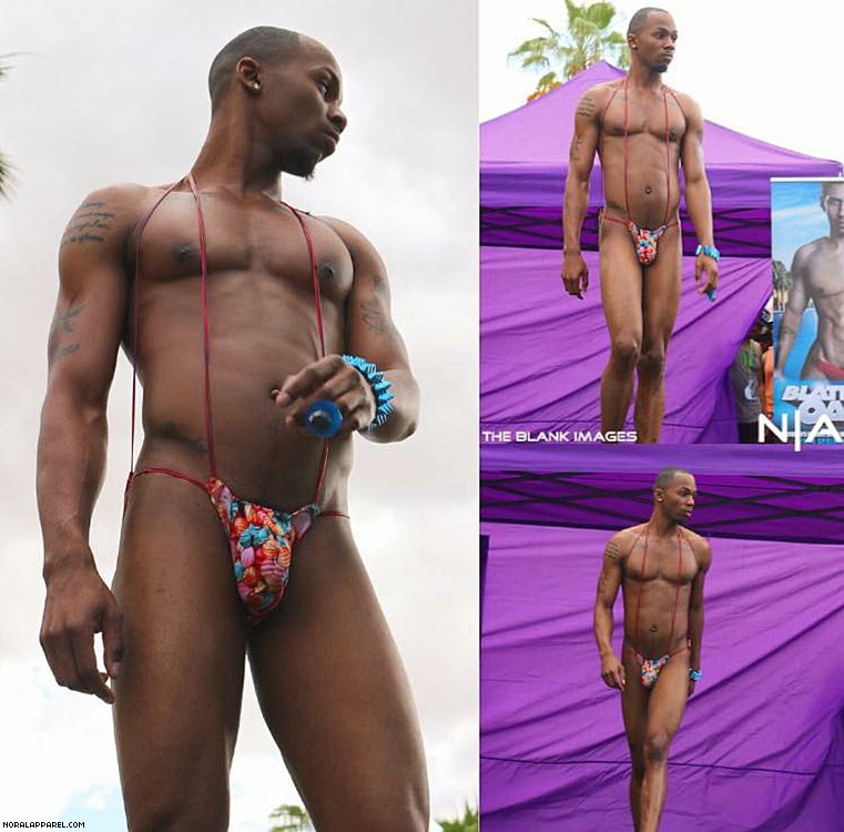 The NoRal Apparel Licorice Sling. Photography: The Blank Images. Model: Kevin