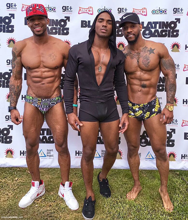 The NoRal Apparel On Fleek Brief, Hooded Jumper, Boss Bitch Brief.  Models: Johnnell, Kyle, Tyrone