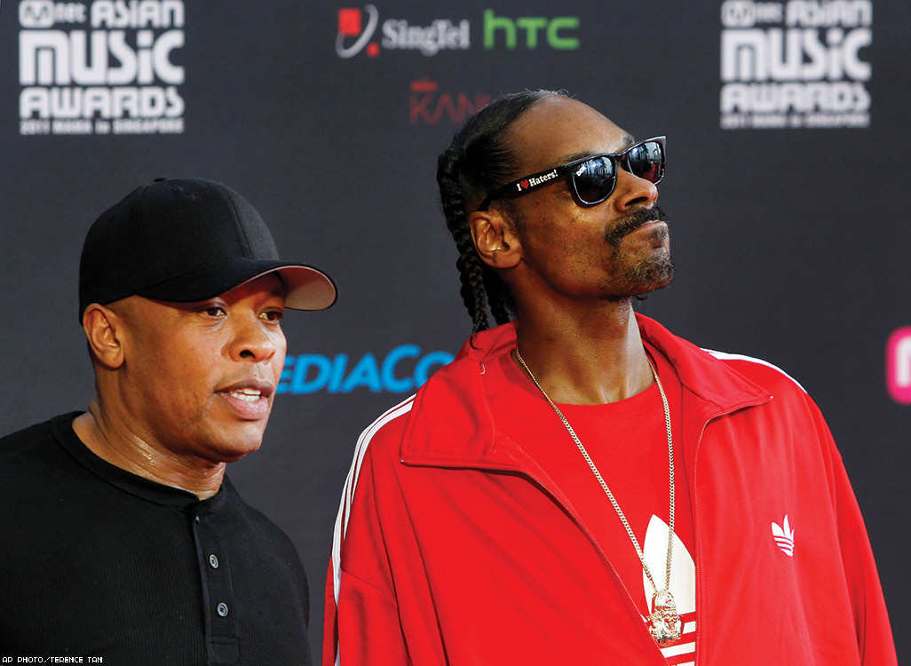 1992 “Nuthin’ But a ‘G’ Thang” by Dr. Dre & Snoop Dogg