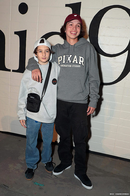 Sunny Suljic and Gio Galicia