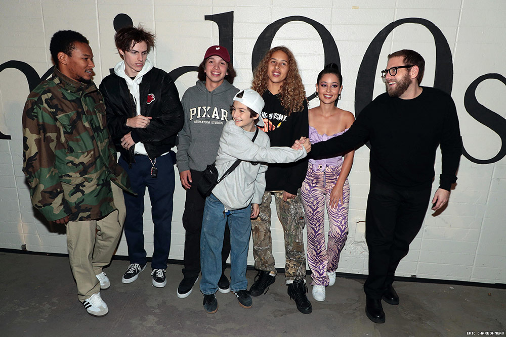 Na-kel Smith, Ryder McLaughlin, Gio Galicia, Sunny Suljic, Olan Prenatt, Alexa Demie, and Jonah Hill