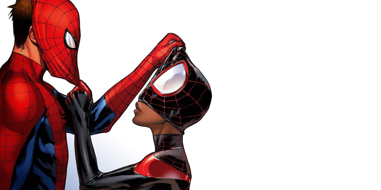 Spider Man Miles Morales Peter Parker