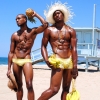 The NoRal Apparel Retro Brief. Photography: Hasson Harris. Models: Cameron & Gary