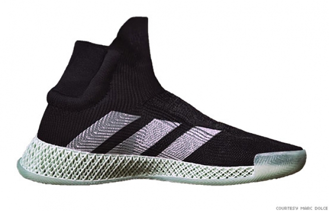 Adidas FUTURECRAFT 4D Laceless Basketball Sneaker 