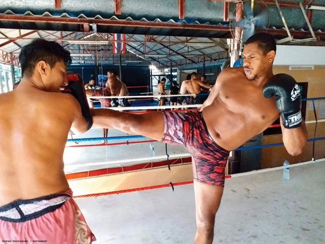 SOI TAIED IN PHUKET  FIGHTERS STREET 