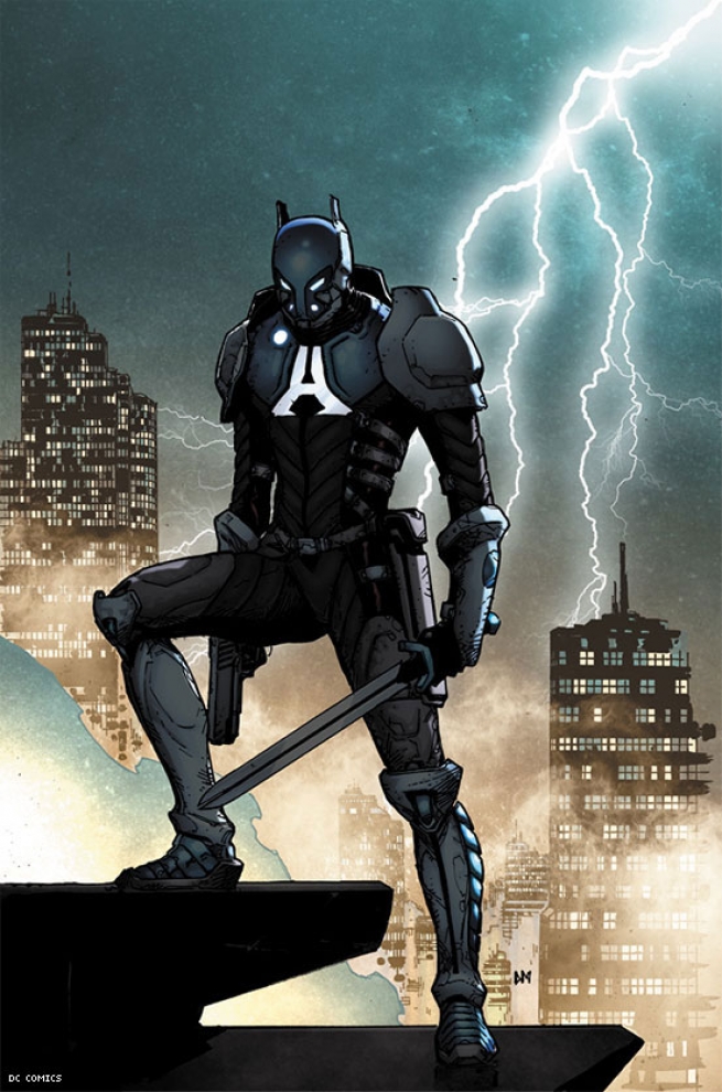 Artist Doug Mahnke's Arkham Knight Variant.